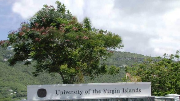 Sign for the University of the Virgin Islands