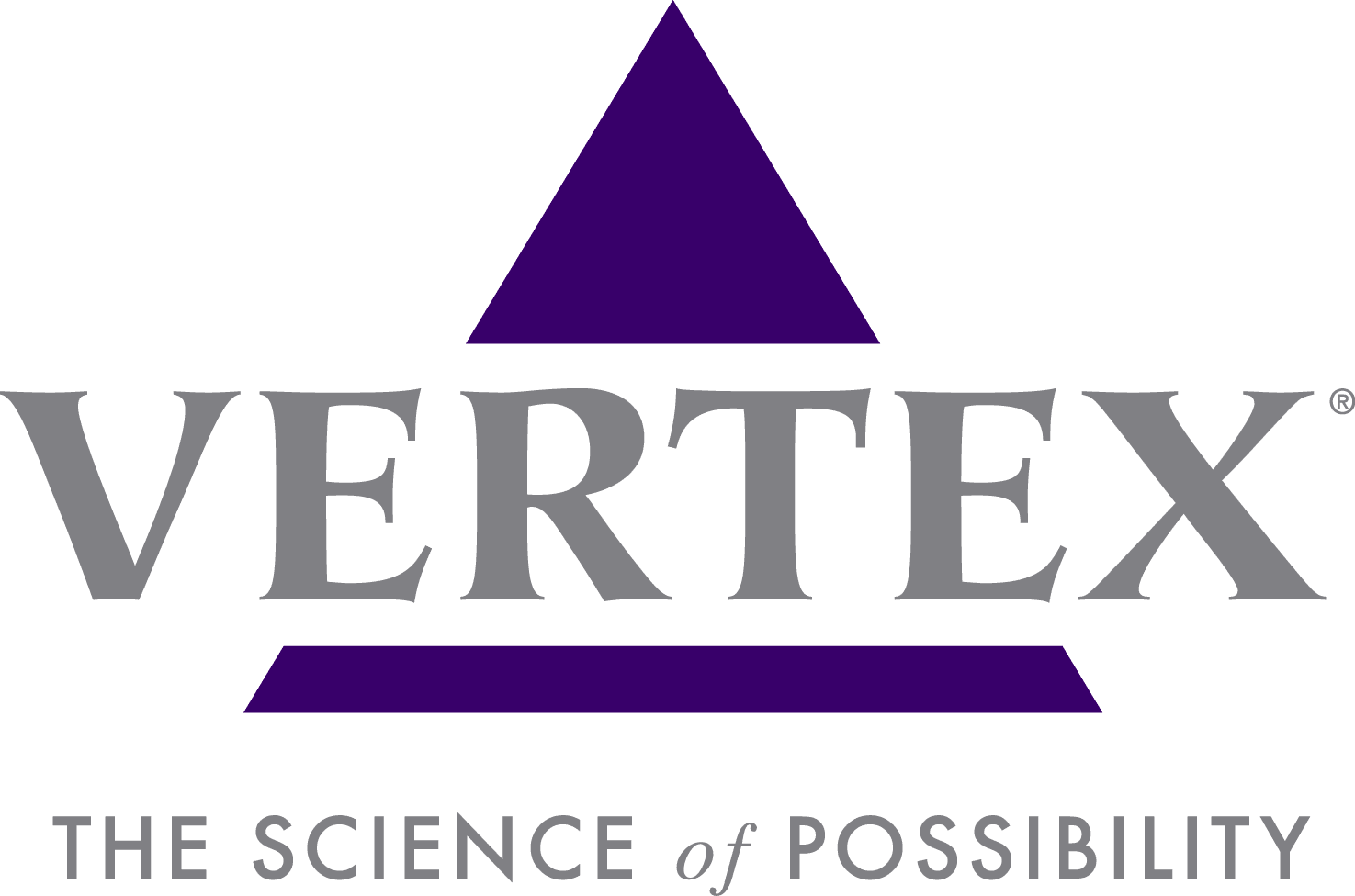 Vertex logo with tagline