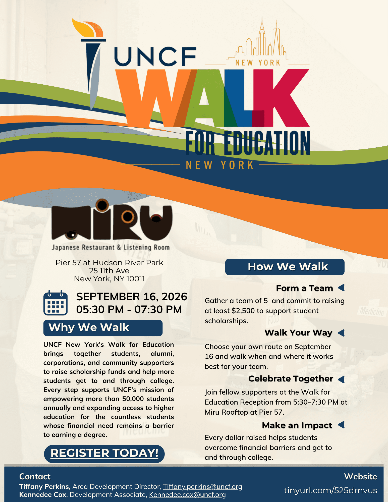 2026 UNCF Walk for Education – New York