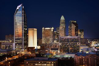 Charlotte city skyline