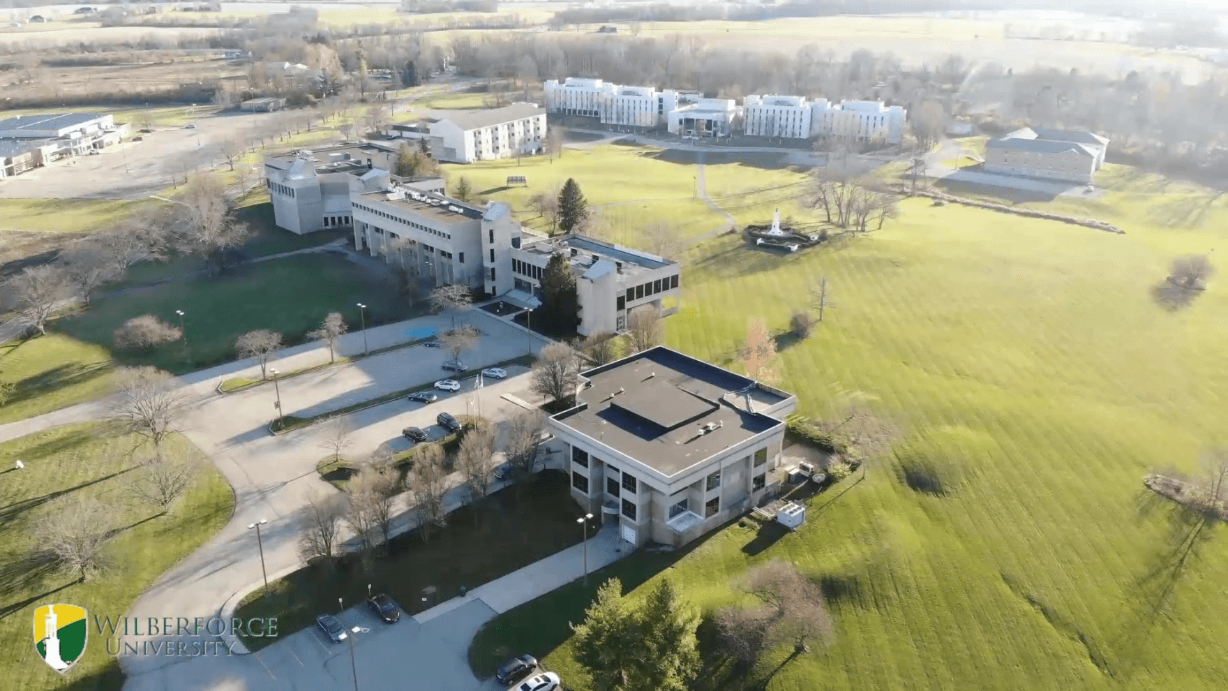 Aerial Image of Wilberforce University