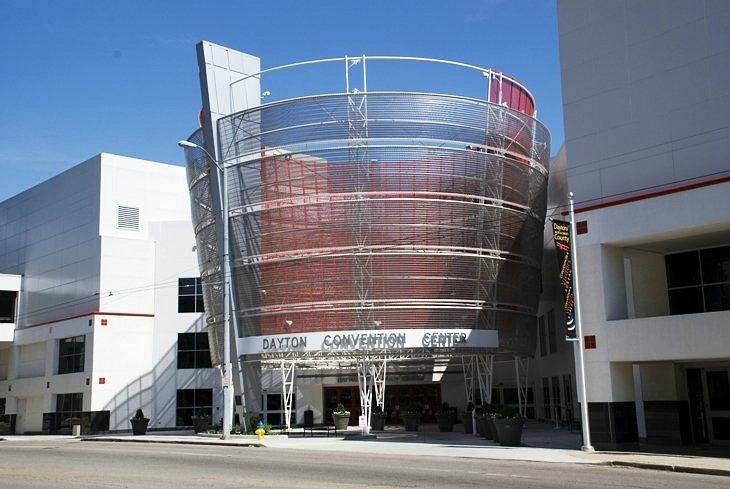 exterior photo of Dayton Convention Center