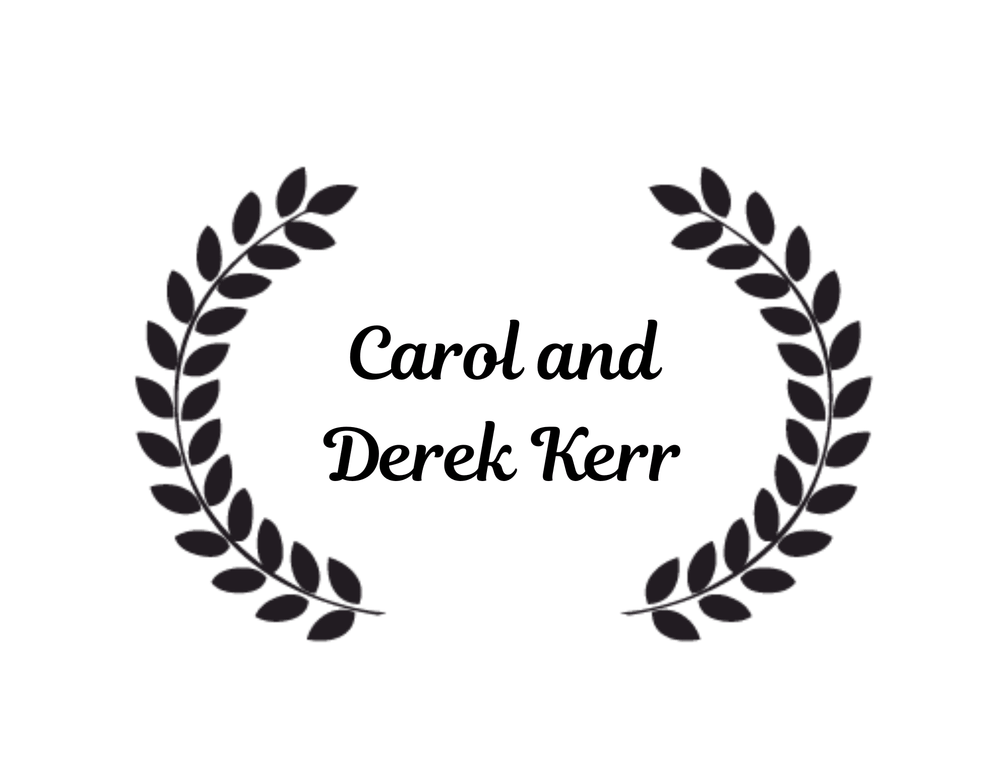 Carol and Derek Kerr