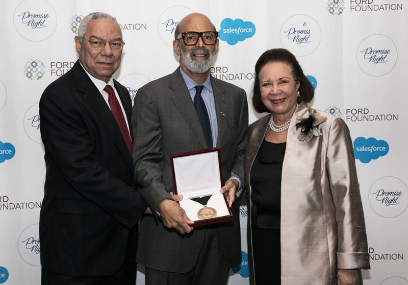 General Colin L. Powell, USA (Ret), Dr. Lomax and Alma Powell