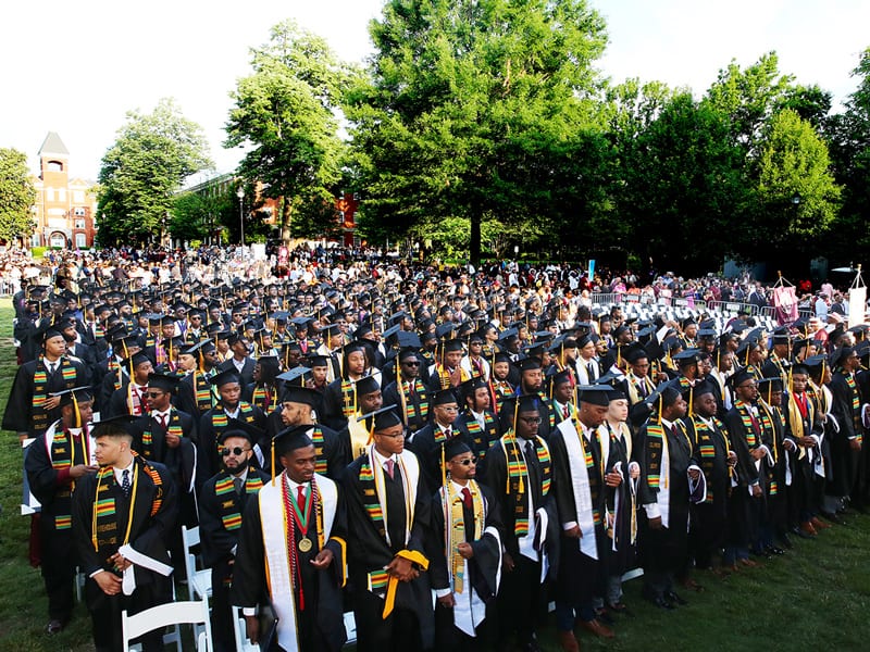 Graduation ceremony at Morehouse College