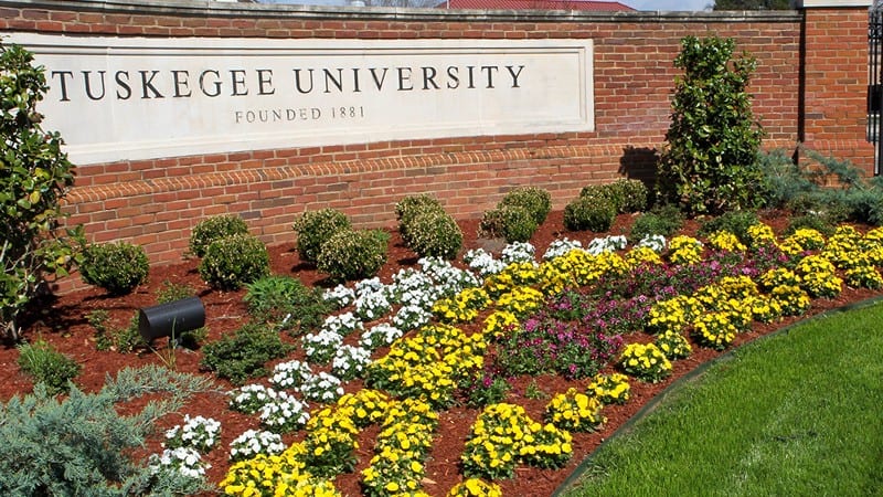 Tuskegee University sign