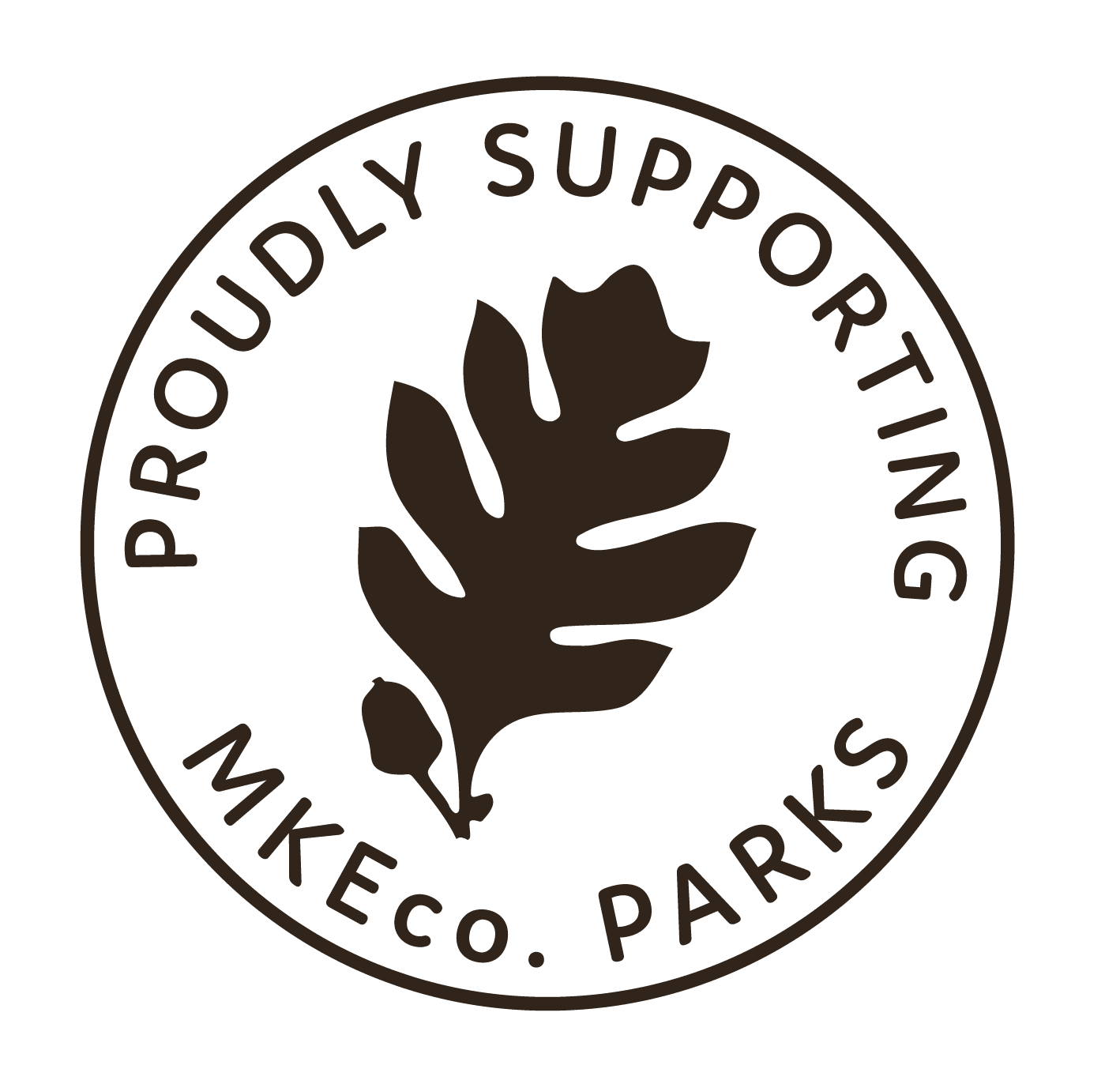 "Proudly Supporting" MKEco. Parks