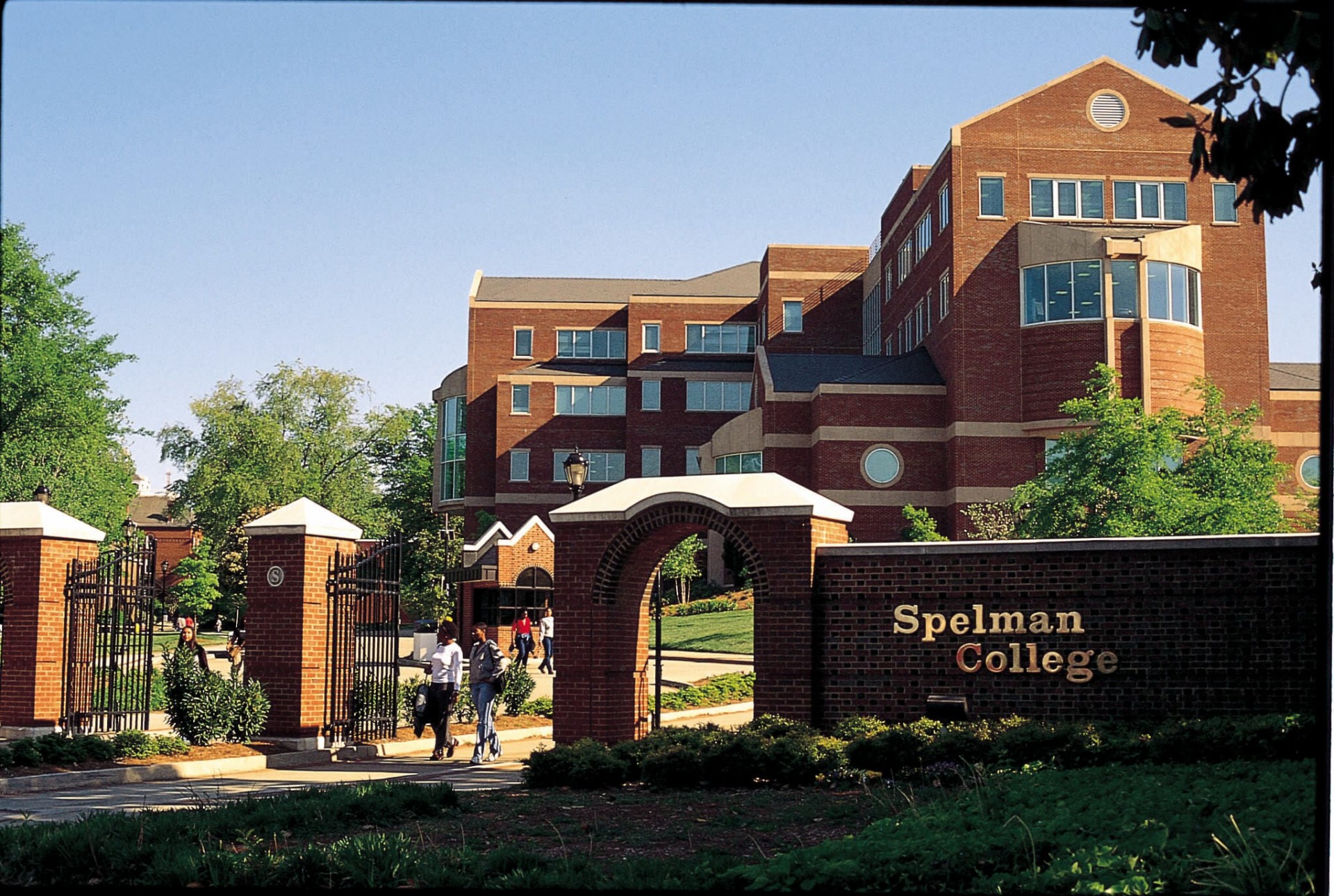 Spelman College sign