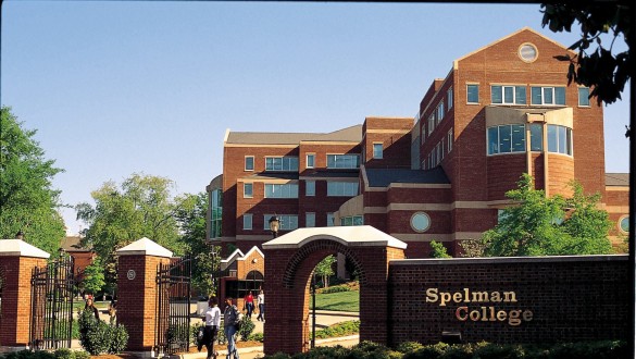 Spelman College sign